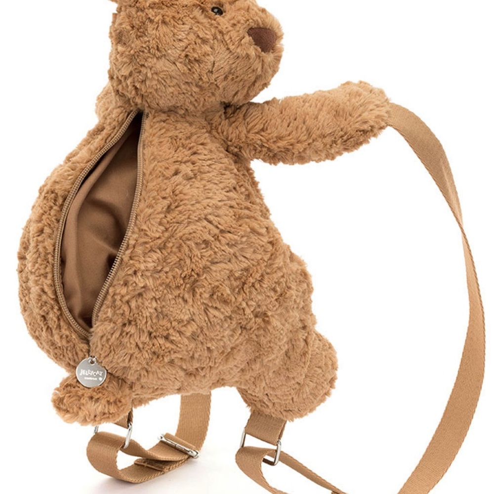 Jellycat Bartholomew Bear Backpack 🎒